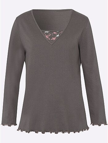 Pyjama jersey fin - taille standard - moda vilona