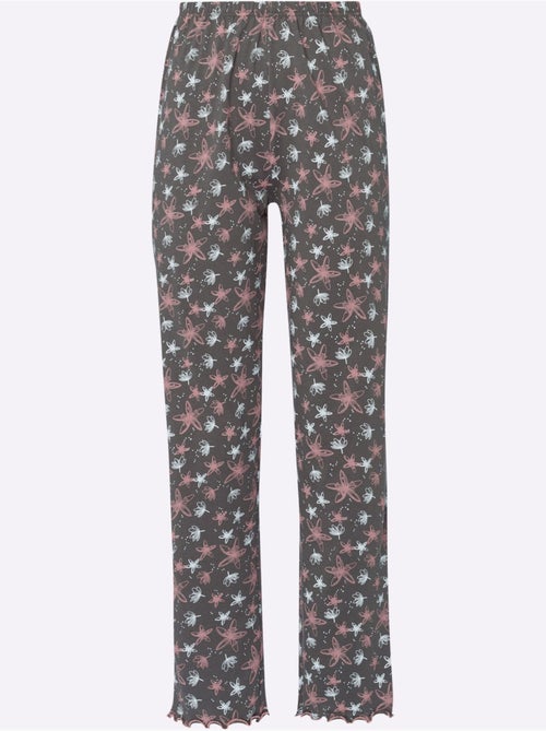 Pyjama jersey fin - taille standard - moda vilona - Kiabi Pyjama jersey fin - taille standard - moda vilona - Kiabi