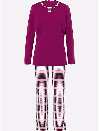 Pyjama jersey fin - taille standard - moda vilona