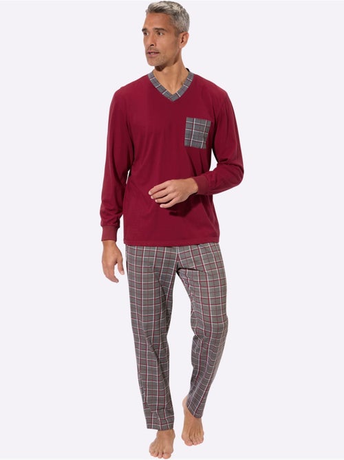 Pyjama jersey fin - taille standard - moda vilona - Kiabi Pyjama jersey fin - taille standard - moda vilona - Kiabi