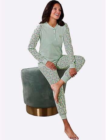 Pyjama Jersey Fin - Taille Standard - Moda Vilona