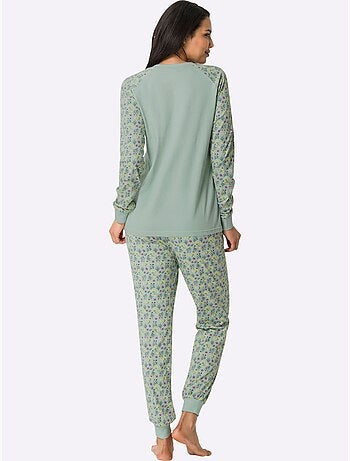 Pyjama Jersey Fin - Taille Standard - Moda Vilona