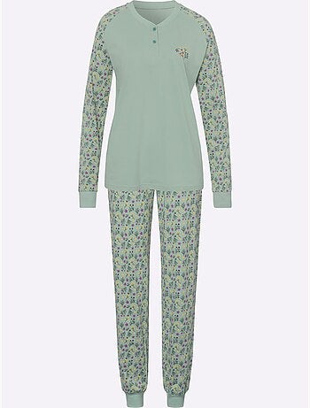 Pyjama Jersey Fin - Taille Standard - Moda Vilona