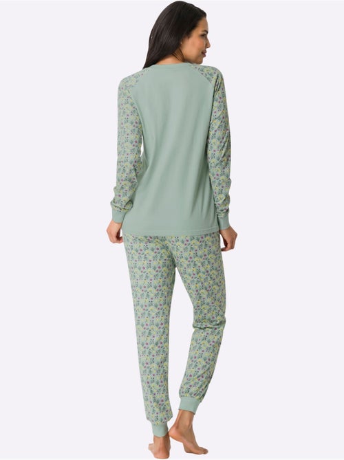 Pyjama Jersey Fin - Taille Standard - Moda Vilona - Kiabi