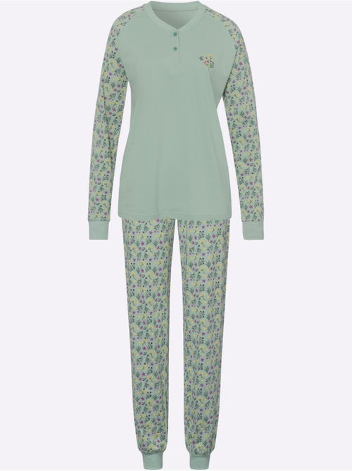 Pyjama Jersey Fin - Taille Standard - Moda Vilona - Kiabi