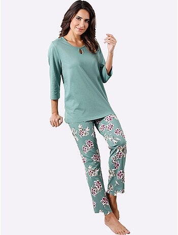 Pyjama Jersey Fin - Taille Standard - Moda Vilona