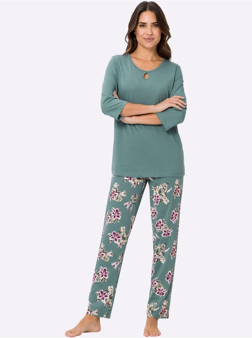 Pyjama Jersey Fin - Taille Standard - Moda Vilona - Kiabi Pyjama Jersey Fin - Taille Standard - Moda Vilona - Kiabi