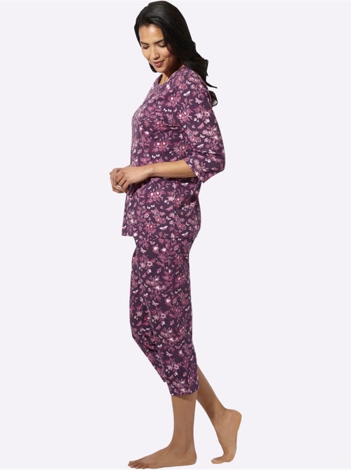 Pyjama jersey fin - taille standard - moda vilona - Kiabi Pyjama jersey fin - taille standard - moda vilona - Kiabi