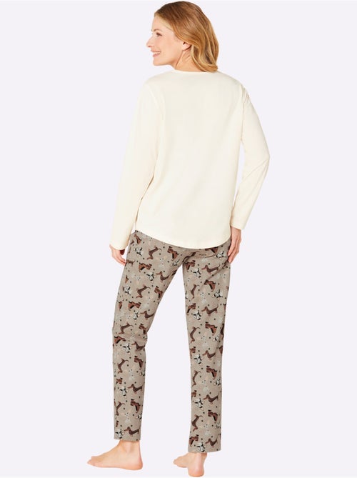 Pyjama Jersey Fin - Taille Standard - Witt - Kiabi Pyjama Jersey Fin - Taille Standard - Witt - Kiabi