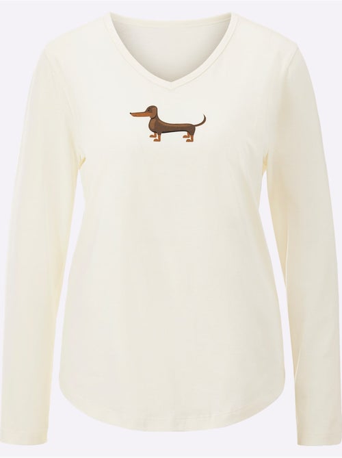 Pyjama Jersey Fin - Taille Standard - Witt - Kiabi Pyjama Jersey Fin - Taille Standard - Witt - Kiabi