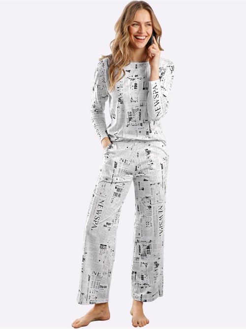 Pyjama Jersey Fin - Taille Standard - Witt - Kiabi
