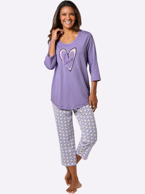 Pyjama jersey fin - taille standard - witt - Kiabi