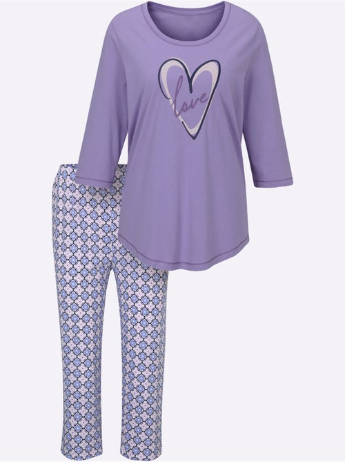 Pyjama jersey fin - taille standard - witt - Kiabi