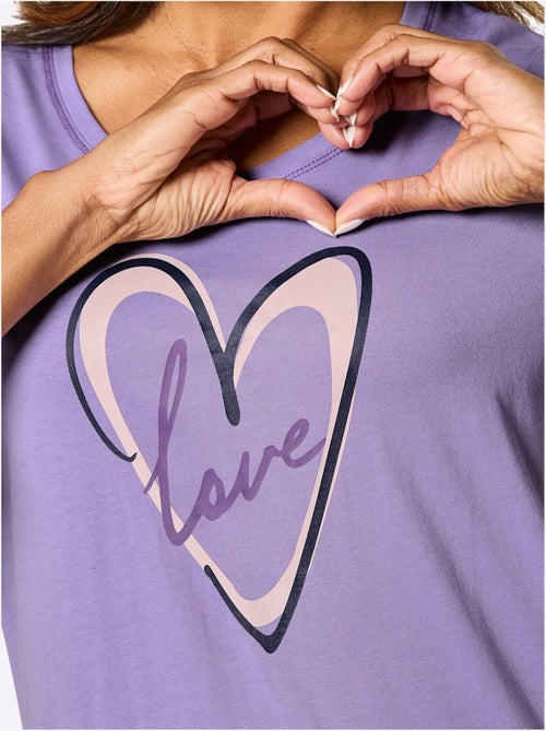 Pyjama jersey fin - taille standard - witt - Kiabi
