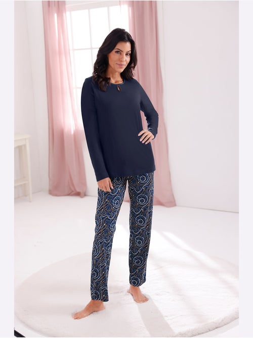 Pyjama Jersey Fin - Taille Standard - Witt - Kiabi Pyjama Jersey Fin - Taille Standard - Witt - Kiabi