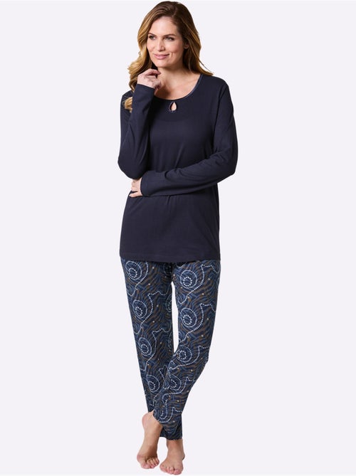 Pyjama Jersey Fin - Taille Standard - Witt - Kiabi Pyjama Jersey Fin - Taille Standard - Witt - Kiabi