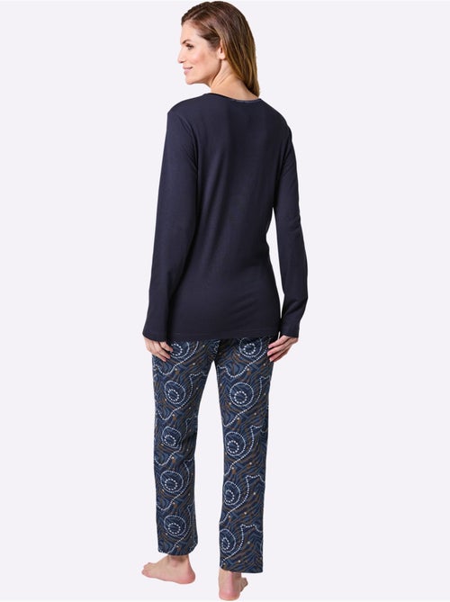 Pyjama Jersey Fin - Taille Standard - Witt - Kiabi Pyjama Jersey Fin - Taille Standard - Witt - Kiabi