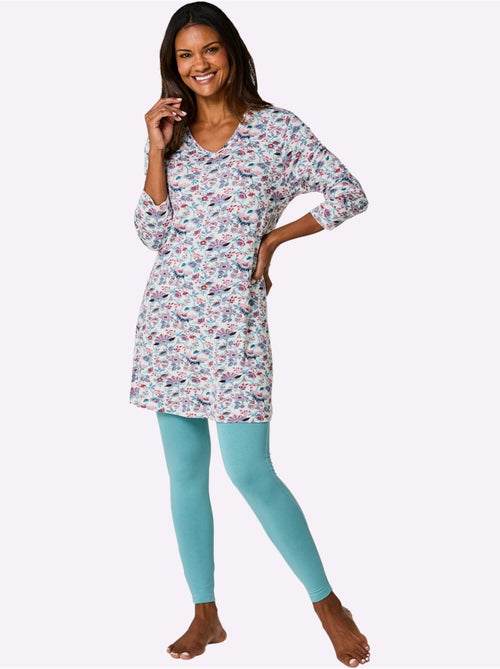Pyjama Jersey Fin - Taille Standard - Witt - Kiabi Pyjama Jersey Fin - Taille Standard - Witt - Kiabi