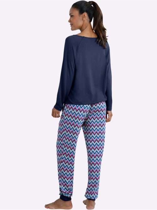 Pyjama jersey fin - taille standard - witt - Kiabi Pyjama jersey fin - taille standard - witt - Kiabi