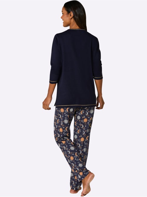 Pyjama Jersey Fin - Taille Standard - Witt - Kiabi Pyjama Jersey Fin - Taille Standard - Witt - Kiabi