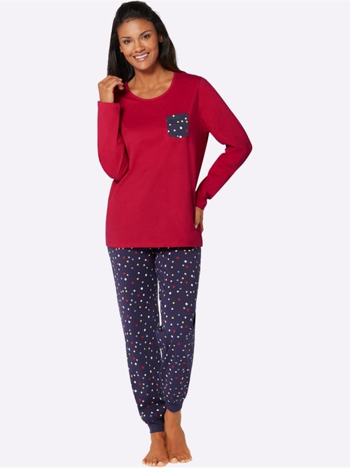 Pyjama jersey fin - taille standard - witt - Kiabi Pyjama jersey fin - taille standard - witt - Kiabi