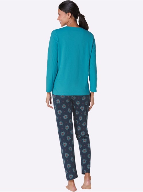 Pyjama jersey fin - taille standard - witt - Kiabi Pyjama jersey fin - taille standard - witt - Kiabi