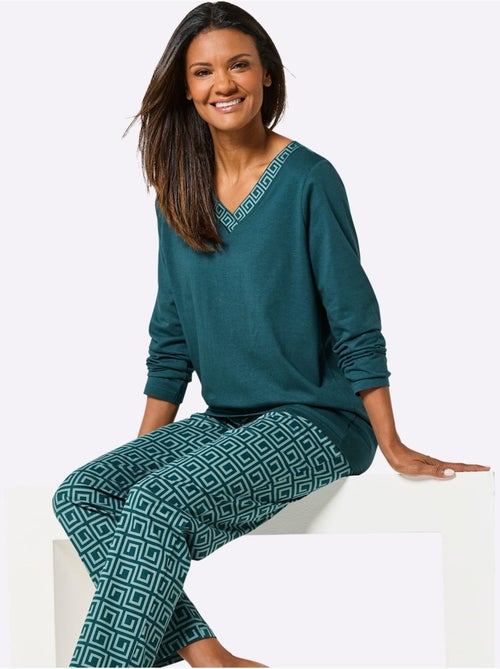 Pyjama Jersey Fin - Taille Standard - Witt - Kiabi