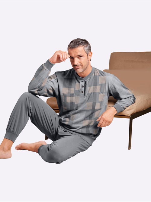 Pyjama Jersey Fin - Taille Standard - Witt - Kiabi Pyjama Jersey Fin - Taille Standard - Witt - Kiabi