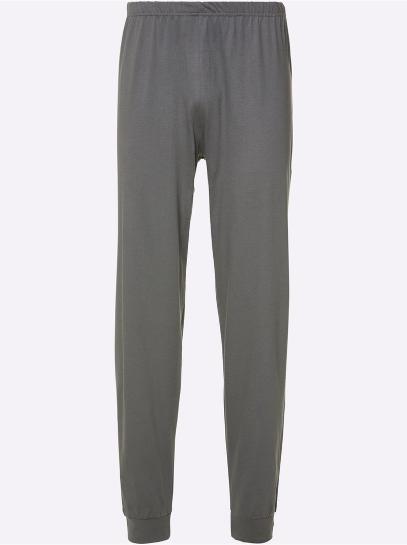 Pyjama Jersey Fin - Taille Standard - Witt Gris - Kiabi