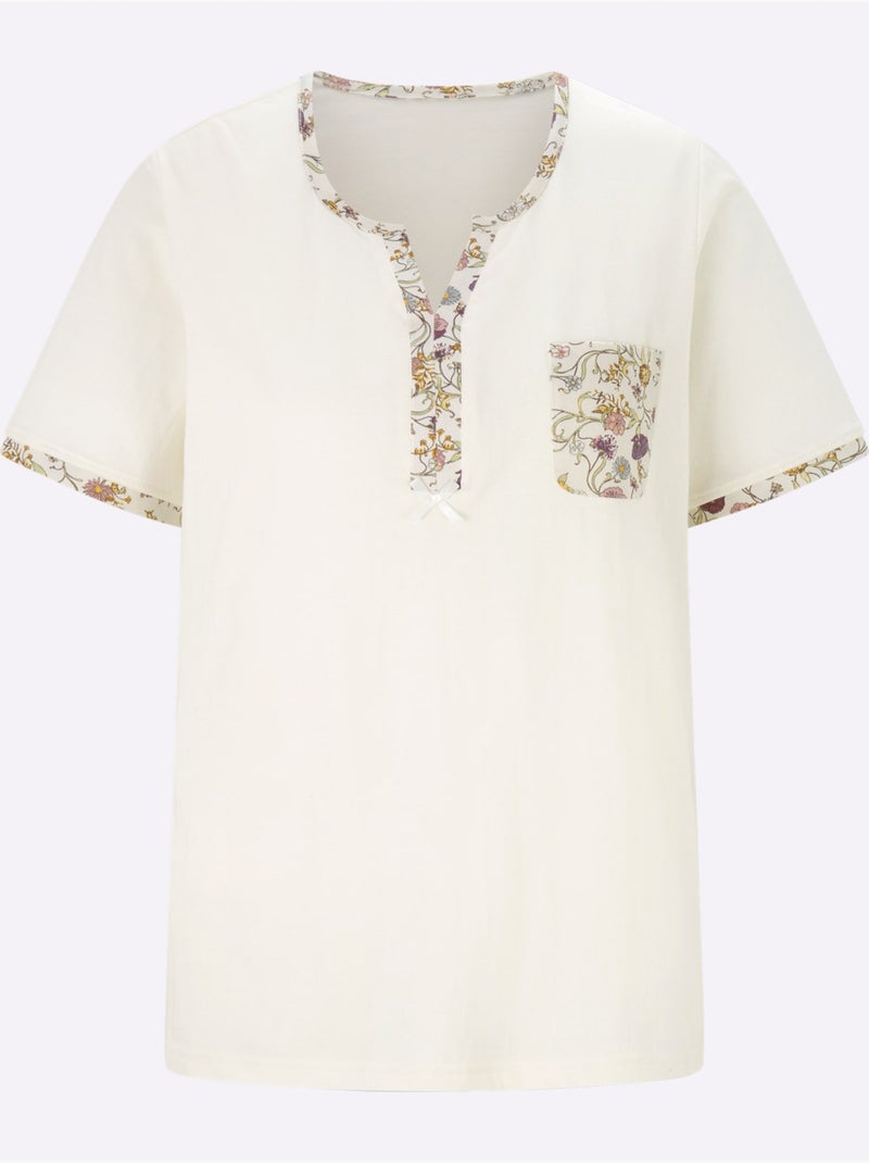 Pyjama Jersey Fin - Taille Standard - Witt Ivoire - Kiabi