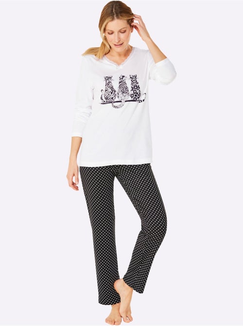 Pyjama Jersey Fin - Taille Standard - Witt - Kiabi