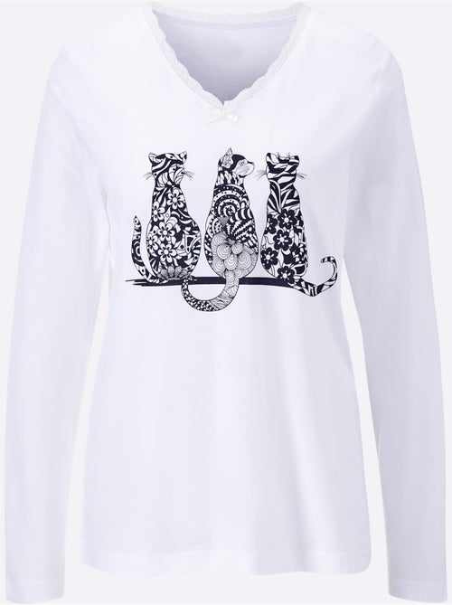 Pyjama Jersey Fin - Taille Standard - Witt - Kiabi
