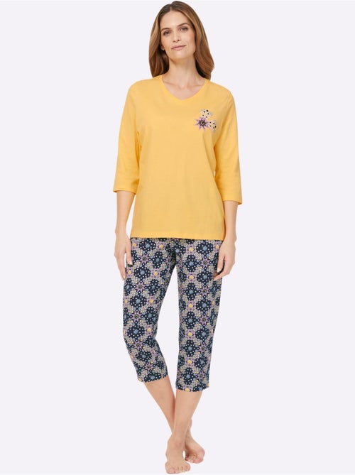 Pyjama jersey fin - taille standard - witt - Kiabi Pyjama jersey fin - taille standard - witt - Kiabi