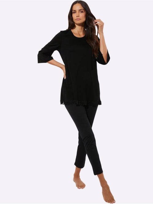 Pyjama Jersey Fin - Taille Standard - Witt - Kiabi Pyjama Jersey Fin - Taille Standard - Witt - Kiabi