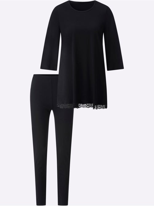 Pyjama Jersey Fin - Taille Standard - Witt - Kiabi Pyjama Jersey Fin - Taille Standard - Witt - Kiabi