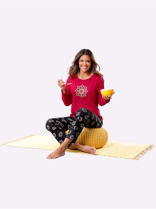 Pyjama jersey fin - taille standard - witt - Kiabi Pyjama jersey fin - taille standard - witt - Kiabi