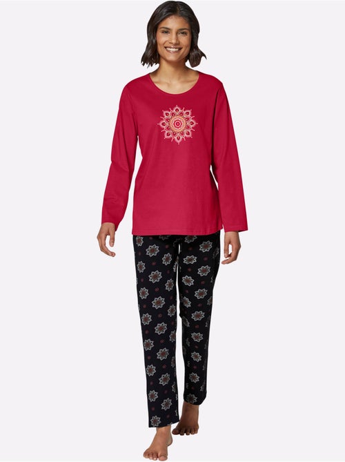 Pyjama jersey fin - taille standard - witt - Kiabi Pyjama jersey fin - taille standard - witt - Kiabi