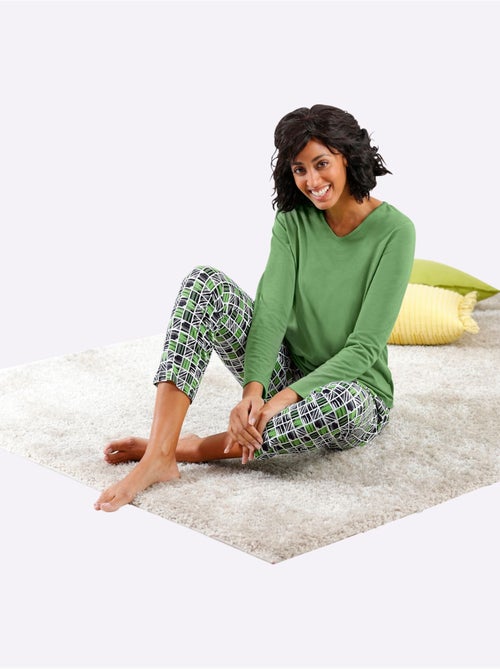 Pyjama jersey fin - taille standard - witt - Kiabi Pyjama jersey fin - taille standard - witt - Kiabi
