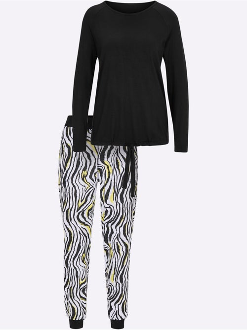 Pyjama Jersey Fin - Taille Standard - Witt - Kiabi Pyjama Jersey Fin - Taille Standard - Witt - Kiabi