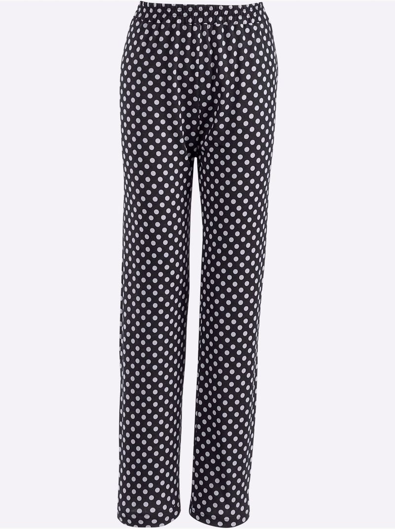 Pyjama jersey fin - taille standard - witt Rouge - Kiabi