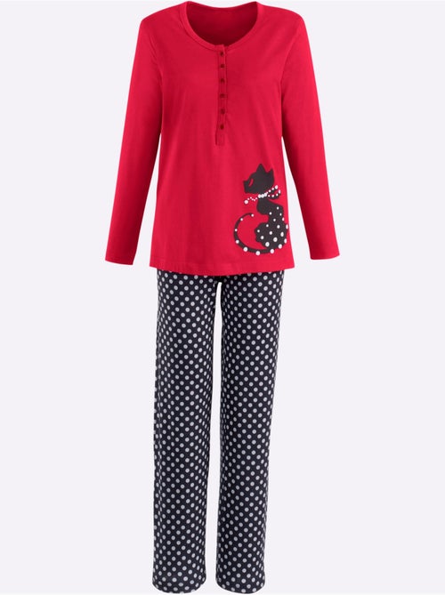 Pyjama jersey fin - taille standard - witt - Kiabi Pyjama jersey fin - taille standard - witt - Kiabi