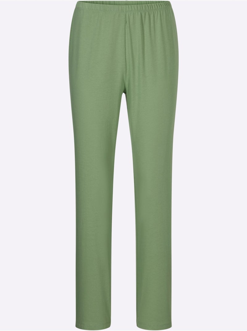 Pyjama Jersey Fin - Taille Standard - Witt Vert/Rouge - Kiabi