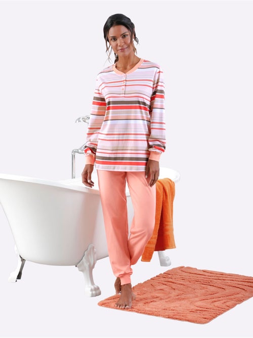 Pyjama jersey fin et éponge - taille standard - witt - Kiabi Pyjama jersey fin et éponge - taille standard - witt - Kiabi