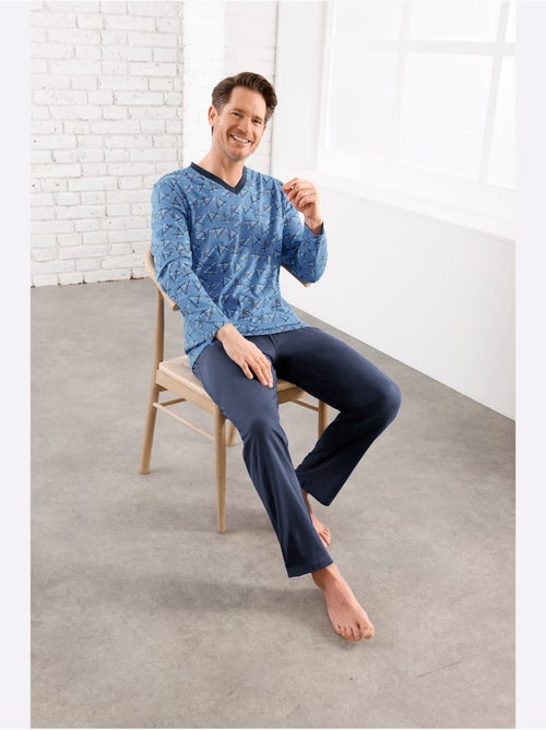 Pyjama Jersey Fin Et éponge - Taille Standard - Witt - Kiabi