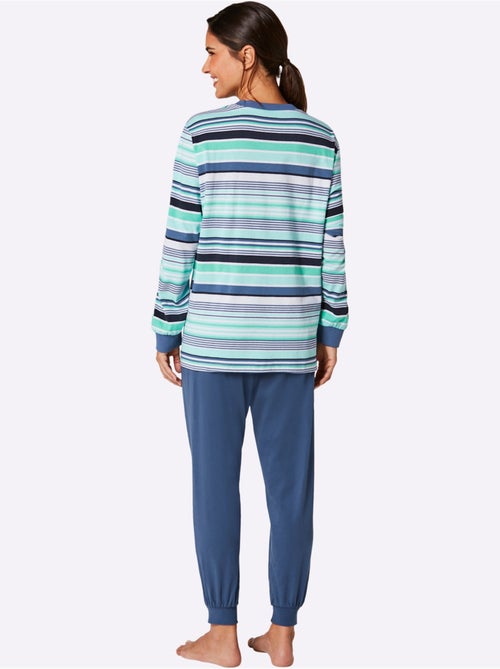 Pyjama jersey fin et éponge - taille standard - witt - Kiabi Pyjama jersey fin et éponge - taille standard - witt - Kiabi