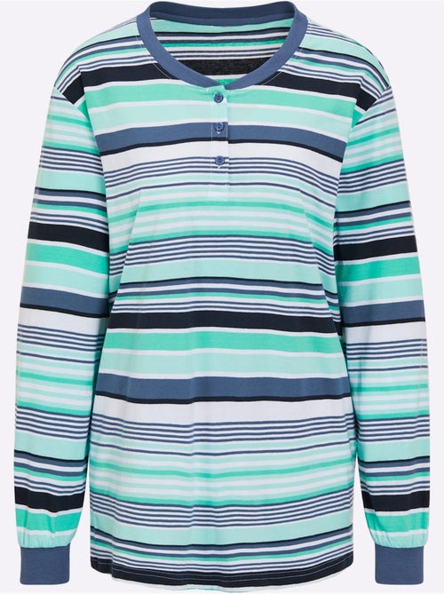 Pyjama jersey fin et éponge - taille standard - witt - Kiabi Pyjama jersey fin et éponge - taille standard - witt - Kiabi