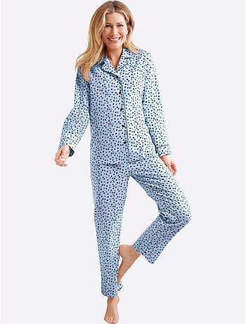 Pyjama jersey fin et flanelle - taille standard - witt