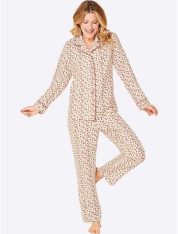 Pyjama jersey fin et flanelle - taille standard - witt