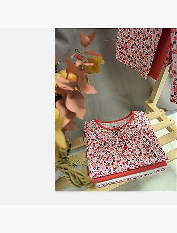 Pyjama Jersey 'flower Power''doo&bo'