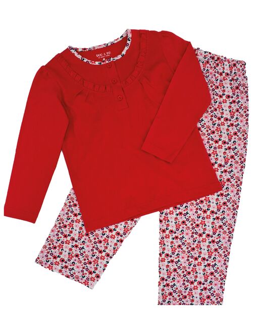 Pyjama Jersey 'flower Power''doo&bo' - Kiabi